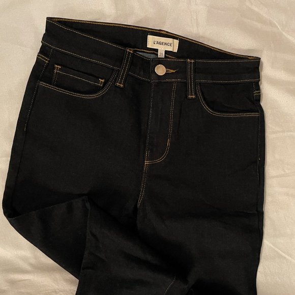 L'AGENCE, Marguerite High Rise Waist Skinny Jean, Blanks color, Size: 25W, NWOT - Picture 4 of 7